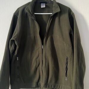 Patagonia Synchilla Mens Zip Up Size Medium Jungle Green Fleece